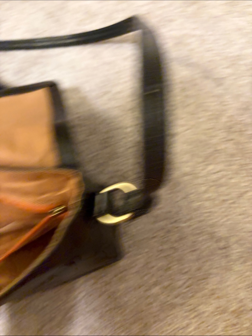 Black Leather Hobo International Crossbody Bag - Picture 8 of 10